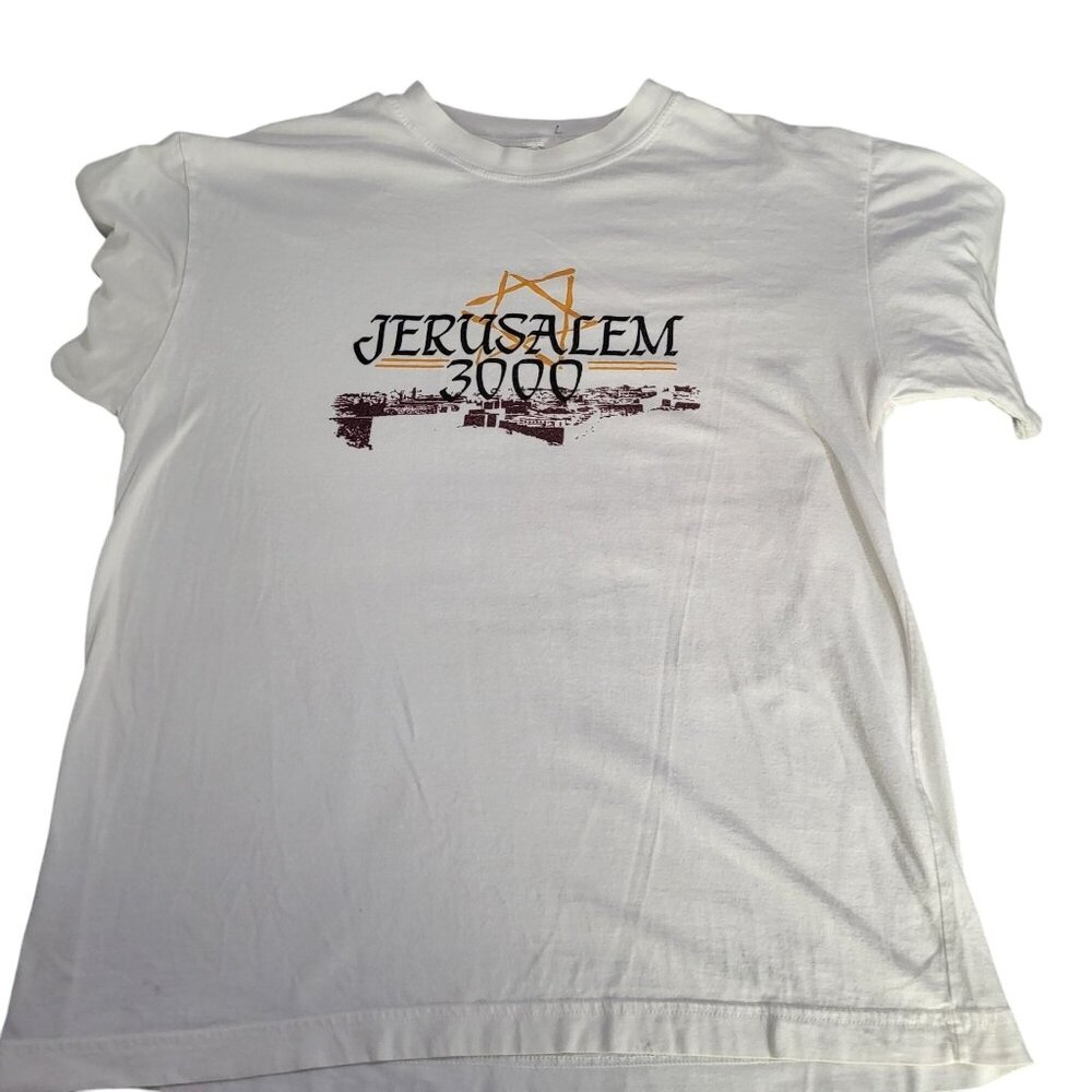 VTG 90s JERUSALEM 3000 Gospel Music Festival T Shirt 1996 Larnelle Harris, Patty
